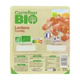 Lardons fumés et bio CARREFOUR BIO