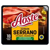 Jambon Cru Quart Tranché Serrano AOSTE