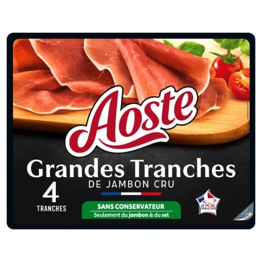 Jambon Cru Grandes Tranches AOSTE
