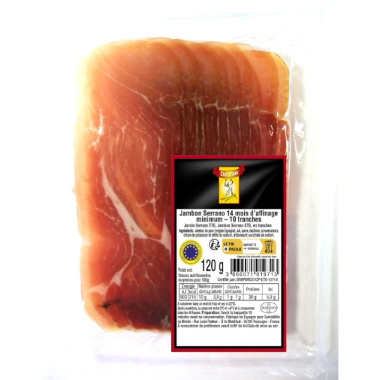 Jambon Serrano APERO D'ACHILLE