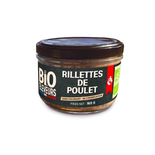 Rillettes de Poulet Bio BONJOUR CAMPAGNE