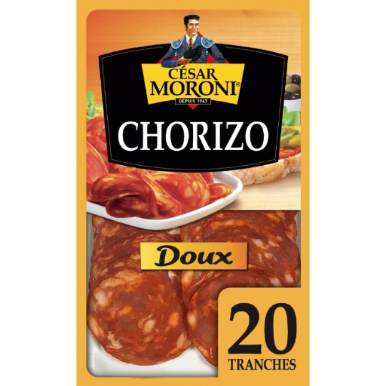 Chorizo Doux en Tranches CESAR MORONI