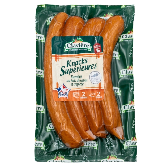 Saucisses Knacks du Jura CLAVIERE