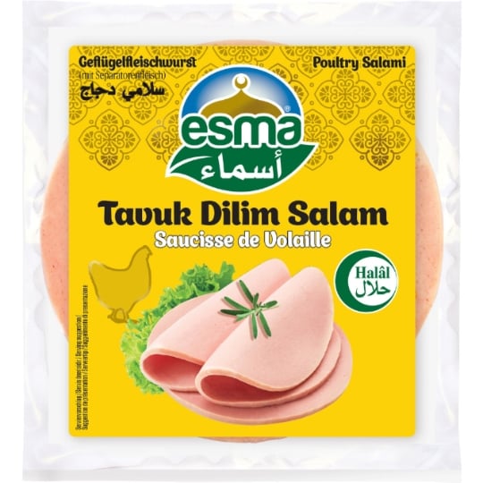 Saucisse de Volaille en Tranches Halal ESMA