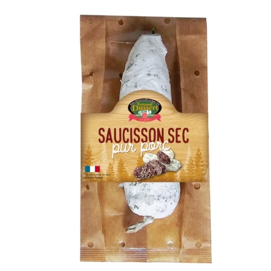 Saucisson Sec Pur Porc FERNAND DUSSERT