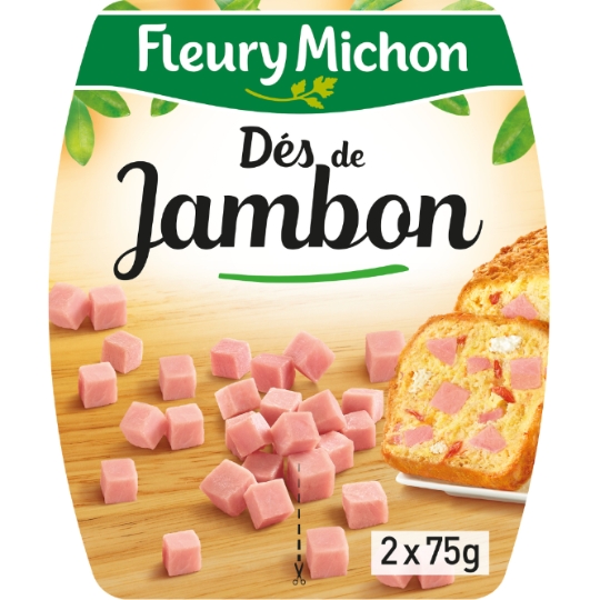Dés de Jambon FLEURY MICHON