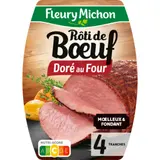 Rôti de boeuf doré au four FLEURY MICHON