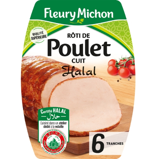 Rôti de poulet halal FLEURY MICHON