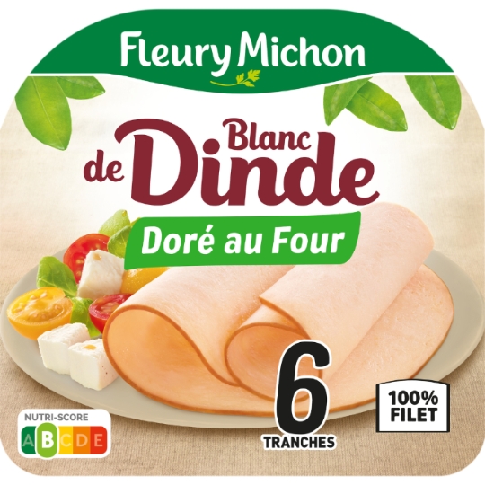 Blanc de Dinde Doré au Four FLEURY MICHON