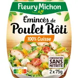 Emincés de poulet rôti conservation sans nitrite FLEURY MICHON
