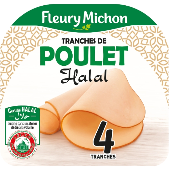Blanc de Poulet Halal FLEURY MICHON