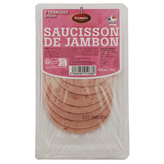 Saucisson de Jambon GOURMETS DE L'ARTOIS