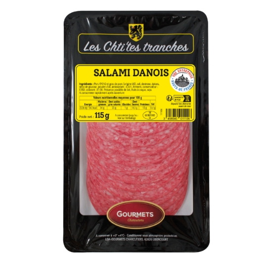 Salami Danois GOURMETS DE L'ARTOIS