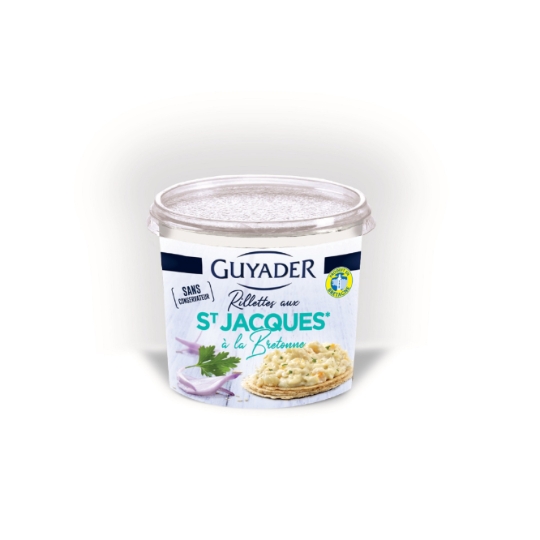 Rillettes aux St jacques à la bretonne GUYADER