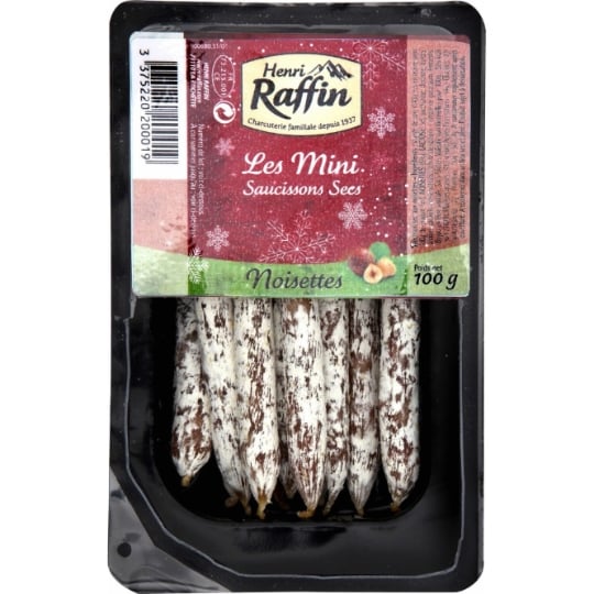 Saucisson Sec Noisettes HENRI RAFFIN