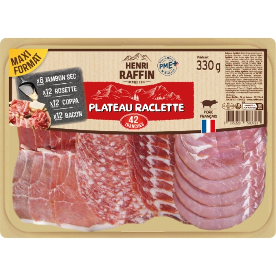 Assortiment de Charcuterie Spécial Raclette HENRI RAFFIN