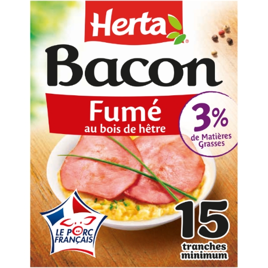 Bacon Fumé En Tranches HERTA