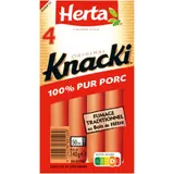Knacki Saucisses 100% Pur Porc HERTA