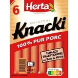 Knacki Saucisses 100% Pur Porc HERTA