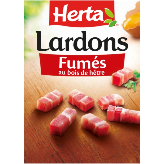 Lardons fumés   HERTA