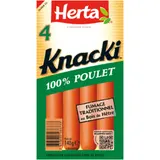Knacki Saucisses 100% Poulet HERTA