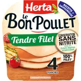 Blanc de Poulet Nature sans Nitrite - Le Bon Poulet HERTA