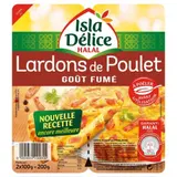 Lardons de Poulet Goût Fumé Halal ISLA DELICE