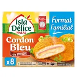 Cordons bleus de dinde Halal ISLA DELICE
