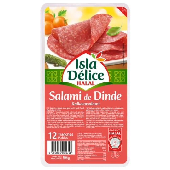 Salami de dinde  halal ISLA DELICE