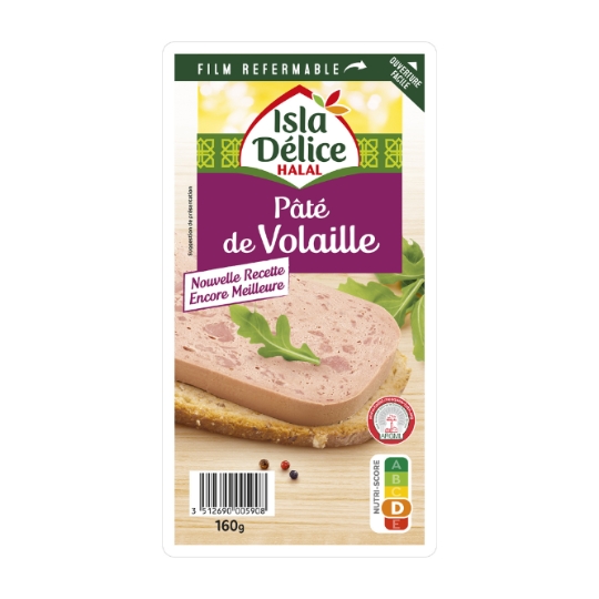Pâté De Volaille Halal ISLA DELICE