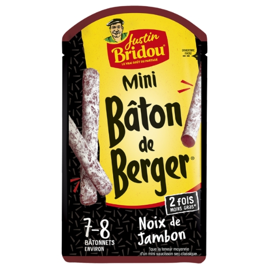 Saucisson Bâton de Berger Mini Noix de Jambon JUSTIN BRIDOU