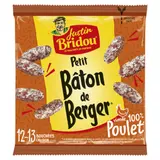 Saucisson Petits Bâtons de Berger Poulet JUSTIN BRIDOU