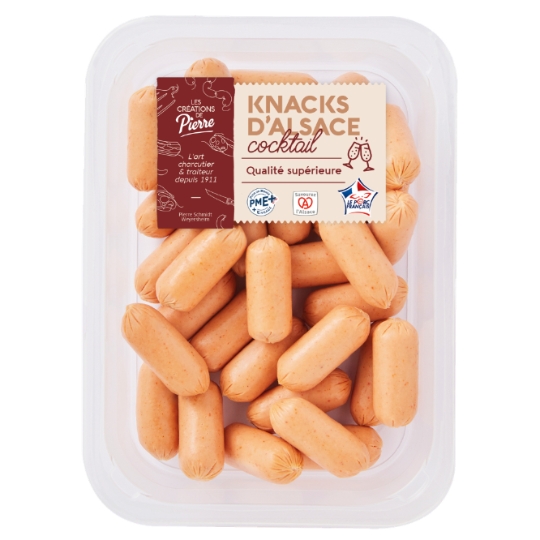 Knack d'Alsace Cocktail Qualité Supérieure LES CREATIONS DE PIERRE