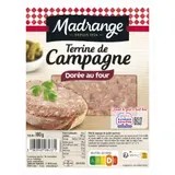 Terrine de Campagne Dorée au Four MADRANGE