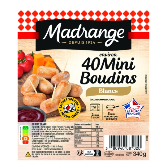 Mini Boudins Blancs MADRANGE
