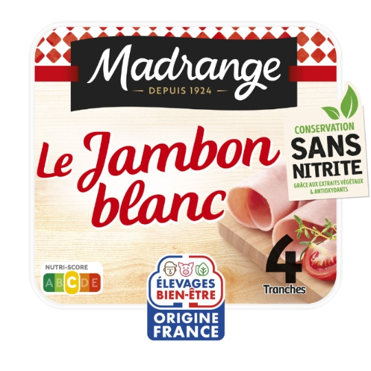 Jambon Sans Couenne Sans Nitrite MADRANGE