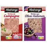 Terrines de Campagne et aux Olives Kalamon MADRANGE