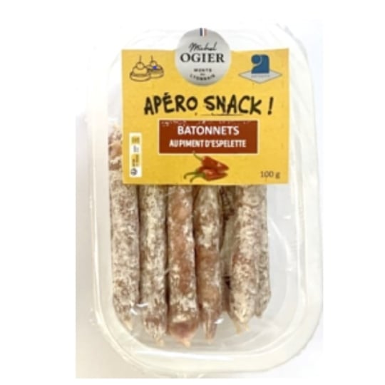 Bâtonnets Sec au Piment d'Espelette MICHEL OGIER