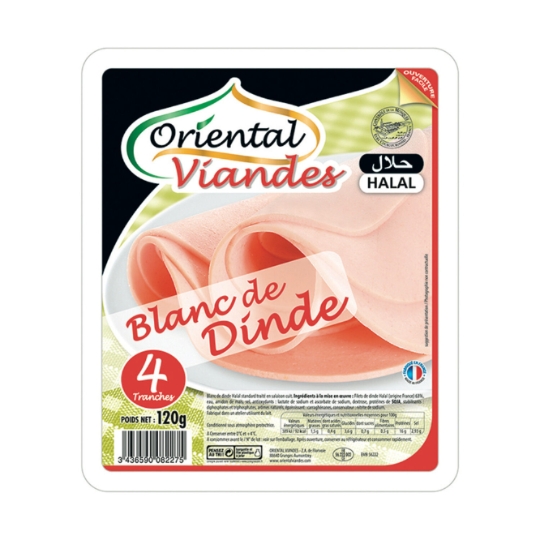 Blanc de dinde Halal ORIENTAL VIANDES