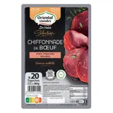 Chiffonnade de boeuf séché halal  ORIENTAL VIANDES