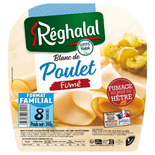Blanc de Poulet Fumé Halal REGHALAL