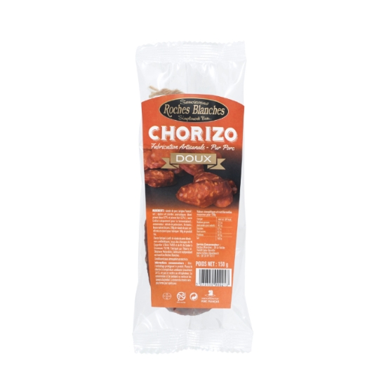 Chorizo Fabrication Artisanale Pur Porc ROCHES BLANCHES