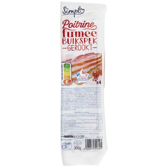 Poitrine fumée SIMPL