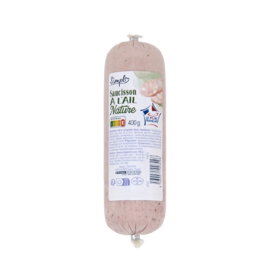 Saucisson à l'Ail Nature SIMPL