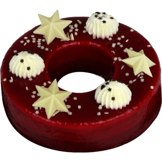 Couronne Festive aux Fruits Rouges