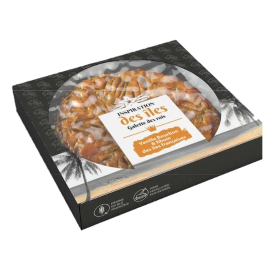 Galette des Rois Vanille Bourbon et Rhum