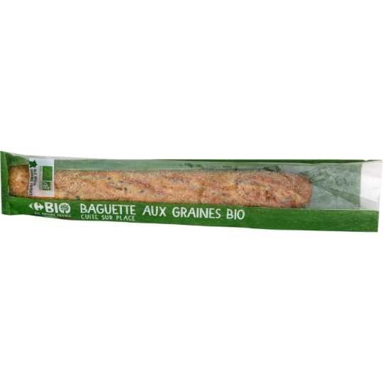 Baguette aux Graines CARREFOUR BIO