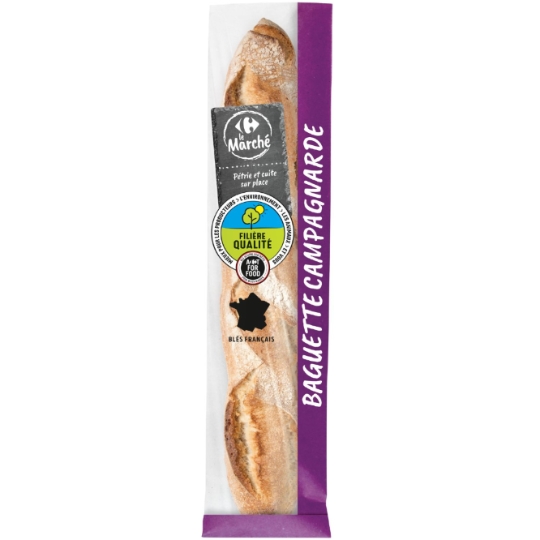 Baguette de Campagne FILIERE QUALITE CARREFOUR
