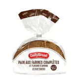 Pain Tranché aux Farines Complètes et Flocons d'Avoine DAILYBREAD
