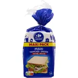 Pain de Mie Nature Maxi Tranches CARREFOUR CLASSIC'